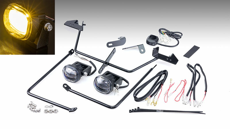 在庫有り フォグランプKIT LED イエロー V-STROM250SX 23Y- KIJIMA キジマ 205-6162Y