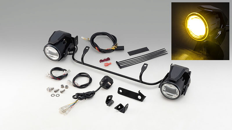 在庫有り フォグランプキット イエローLED BMW G310GS 17Y- KIJIMA キジマ BM-01231｜OCC　netshop