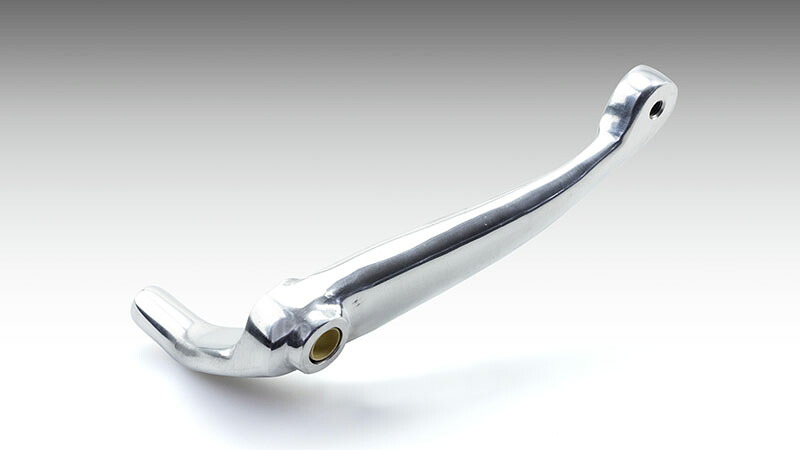 在庫有り オフセットブレーキアーム M8ソフテイル ミッドコントロール車 18Y- ポリッシュ KIJIMA キジマ HD-052201