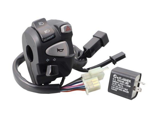 在庫有り KITACO キタコ Lハンドルスイッチ 適合車種 : XSR125（RE46J）BVF1 756-0240100