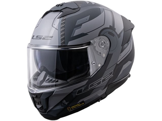 外部倉庫在庫有り LS2 エルエスツー ヘルメット STREAM II マットチタニウム グレー S (55-56cm) 168082507S｜OCC　netshop 18,615円