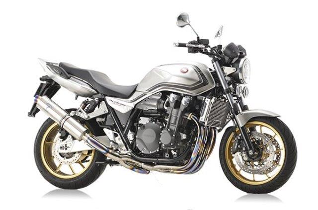 r's gear アールズギア ワイバンクラシックR シングル UPタイプ チタンポリッシュ CB1300SF/SB('21~) MH48-U1CT|OCC netshop