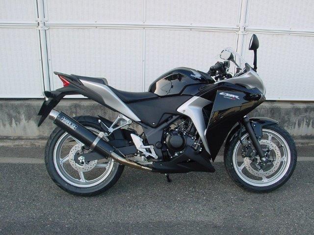 WR’S ダブルアールズ マフラー ラウンド・カーボンサイレンサー スリップオン BC1205JM
