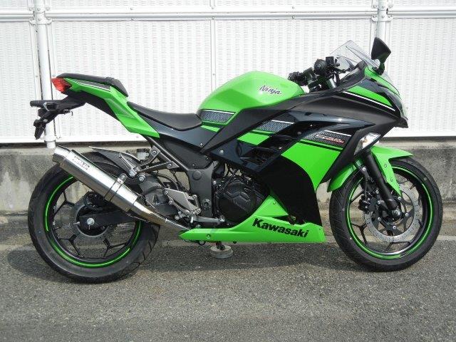 WR’S ダブルアールズ マフラー ラウンド・ステンレスサイレンサー スリップオン Ninja250・ABS/Z250ABS BF4250JM