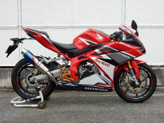 WR’S ダブルアールズ マフラー ラウンド・焼き色チタンサイレンサー スリップオン BK1230JM