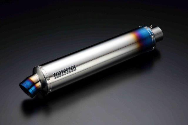 BEAMS ビームス R-EVO・(2本出し)スリップオン ヒートチタンJMCA ZZR1400 '06~'07(ﾏﾚｰｼｱ仕様) D407-53-T1J
