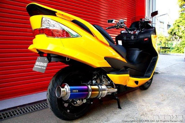 BEAMS ビームス SS400チタン 車種：SUZUKI SKYWAVE CJ46 G320-12-000