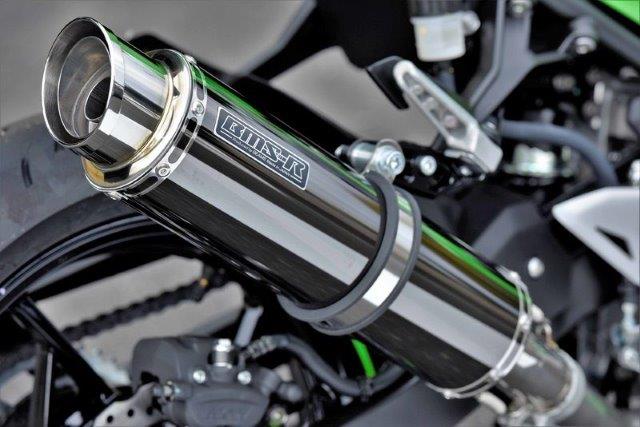 BEAMS ビームス R-EVO２ スリップオン SMB(スーパーメタルブラック)政府認証 車種：Kawasaki NINJA400 / Z400 2018~ G431-54-P4J