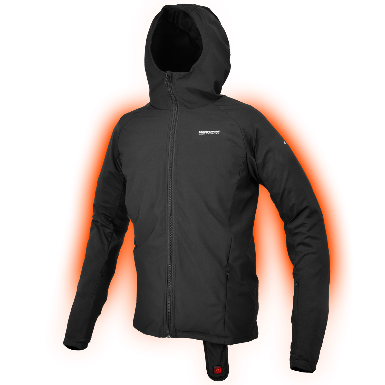 在庫有り 当日発送 KOMINE コミネ EK-312 12V Electric Inner Parka 電熱インナーパーカ 12V WPエレクトリックインナーパーカ 伸縮性に優れたインナーパーカー