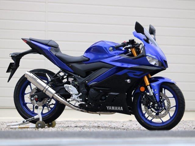 WR’S ダブルアールズ ラウンド・ステンレスサイレンサー フルエキゾースト YZF-R25 LA2255JM