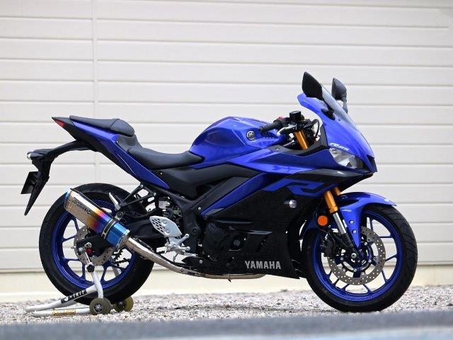 WR’S ダブルアールズ SS-OVAL 焼き色タイプ フルエキゾースト YZF-R25 LB2255JM