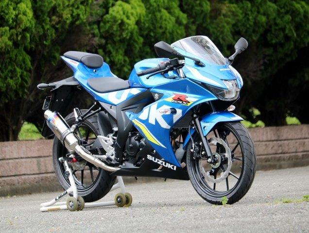 WR’S ダブルアールズ ST-OVAL 焼き色タイプ フルエキゾースト GSX-R125/GSX-R150 LM3125JM|OCC netshop