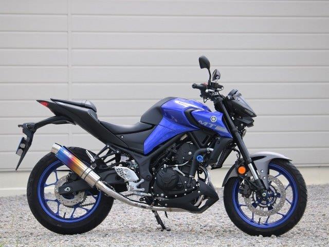WR&rsquo;S ダブルアールズ ラウンド・焼き色チタンサイレンサー フルエキゾースト MT-25 LS2265JM｜OCC　netshop