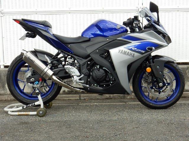 WR’S ダブルアールズ ST-OVAL　ソリッドタイプ フルエキゾースト YZF-R25/MT-25 LV2250JM