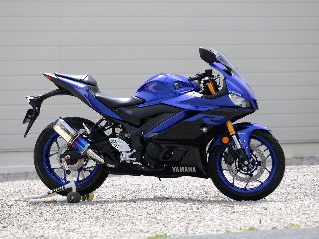 WR’S ダブルアールズ SS-OVAL 焼き色タイプ スリップオン YZF-R25/YZF-R3 SB2255JM
