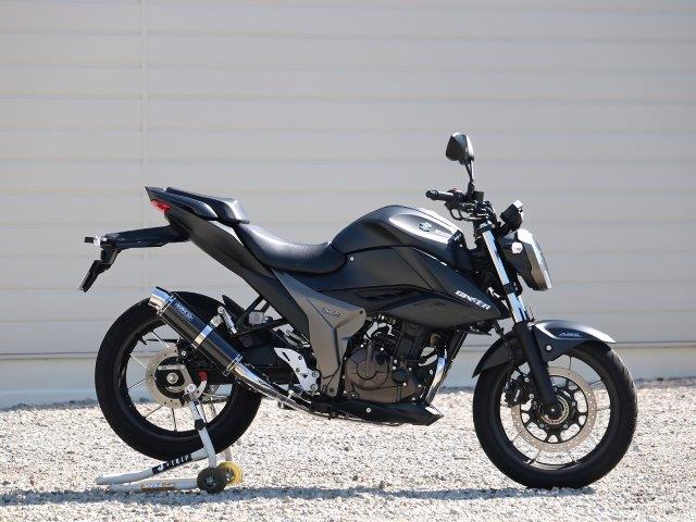 WR’S ダブルアールズ ラウンド・カーボンサイレンサー フルエキゾースト ジクサー250 SC3255JM|OCC netshop