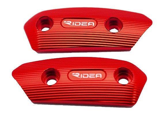 RIDEA リデア ミラーホールカバー (カラー:レッド) MB-SU01-RD SUZUKI GSX-R125 RI0000154