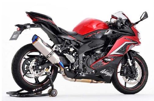 BEET ビート 【クリアチタン】 NASSERT Evolution Type II 政府認証フルエキゾーストマフラー ZX-25R SE(23-)