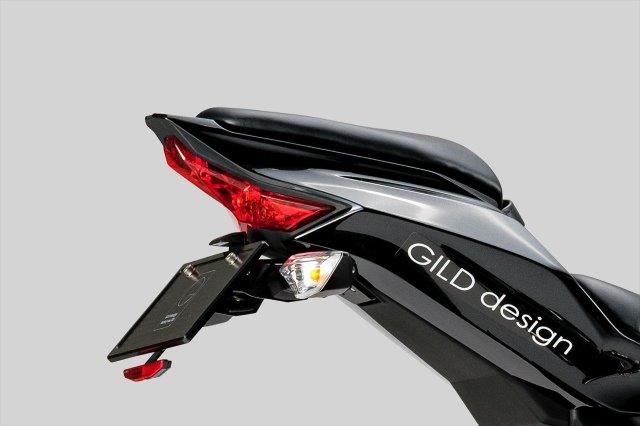 在庫有り Gクラフト ZX-25R(20-)/ZX-25R SE(20-)　ビレットライセンスホルダー　ガンメタ Kawasaki カワサキ ZX-25R(20-)/ZX-25R SE(20-) 71560