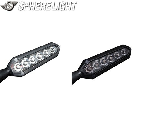 一部在庫有り SPHERE LIGHT スフィアライト LEDシーケンシャルウィンカー STAR SIGNAL 【クリアーレンズSSS01C / スモークレンズSSS01S 】 SSS01|OCC netshop