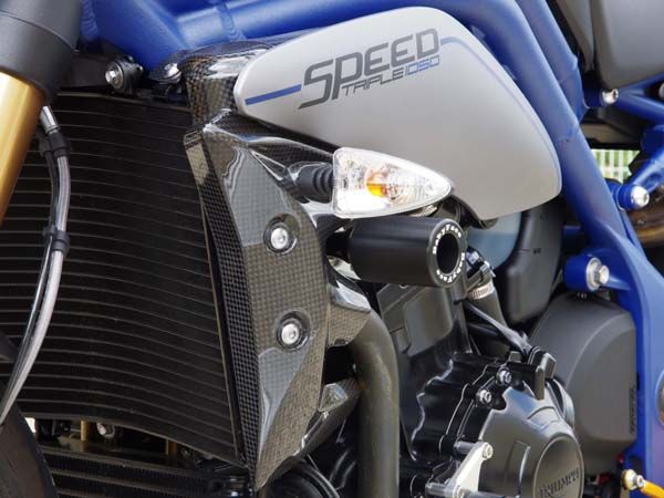 Baby Face ベビーフェイス フレームスライダー左右セット TRIUMPH トライアンフ SPEED TRIPLE(11-15) 006-ST006F