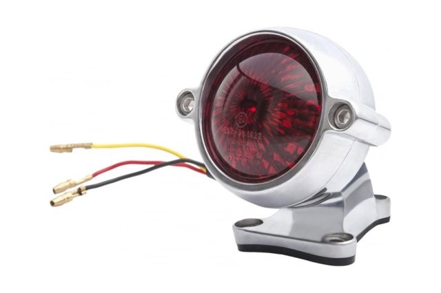 MOTONE CUSTOMS モートーン LEDテールライト ELDORADO ポリッシュ マウント付き MEL005+MEL013