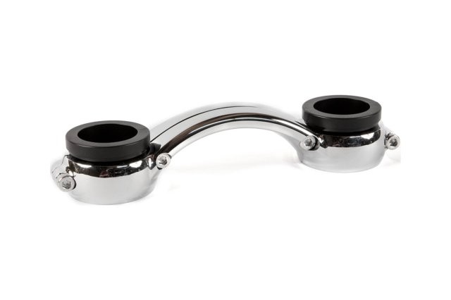MOTONE CUSTOMS モートーン フォークブレース アルミビレット クローム Bonneville T100/T120 (02-25) MTE084.B|OCC netshop