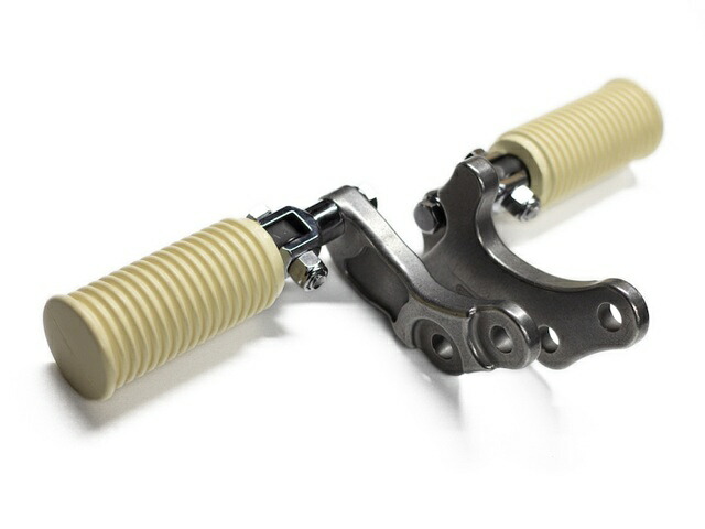Motor Rock モーターロック SR400/500用 新型STDステップキット “アメリカンスタイル” 生成り MR-SM115UB
