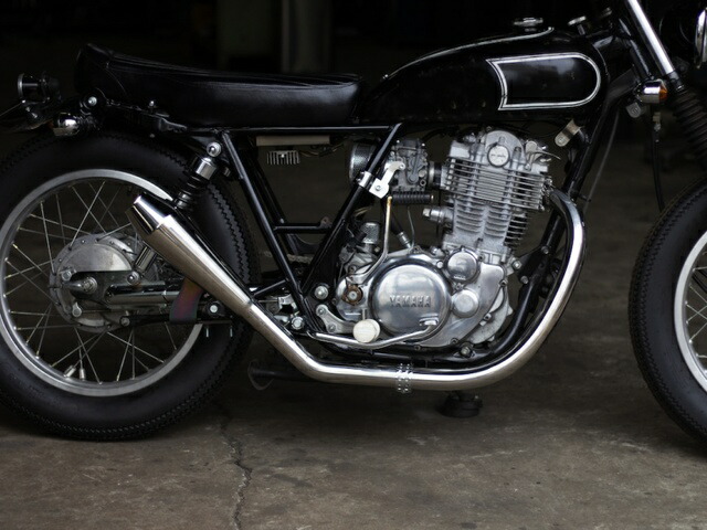Motor Rock モーターロック SR400/500用 STDメガホン ショート 新型フルエキ アップ キャブ車 MR-EX186U