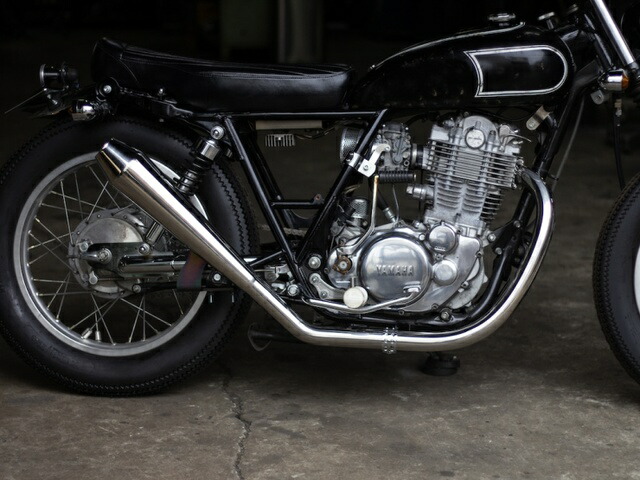 Motor Rock モーターロック SR400/500用 STDメガホン ミドル 新型フルエキ アップ キャブ車 MR-EX187U
