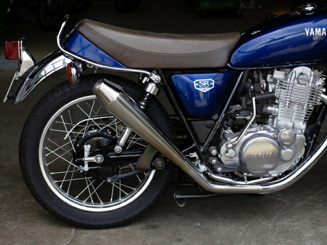 Motor Rock モーターロック SR400/500用 STDメガホン ミドル 新型スリップオン アップ FI車 MR-EX198U