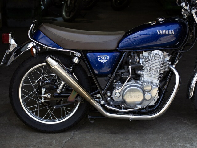 Motor Rock モーターロック SR400用 STDメガホン ミドル 新型フルエキ アップ FI車 MR-EX210U