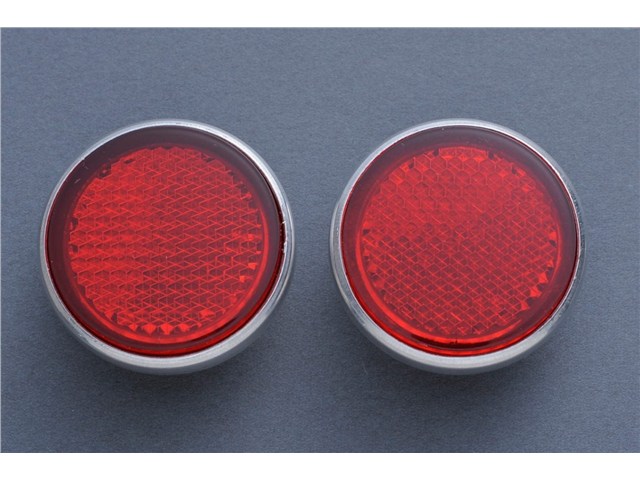 M-TEC中京 エムテック中京 フロントリフレクターセット レッド CB750K0-K1 BR2-105