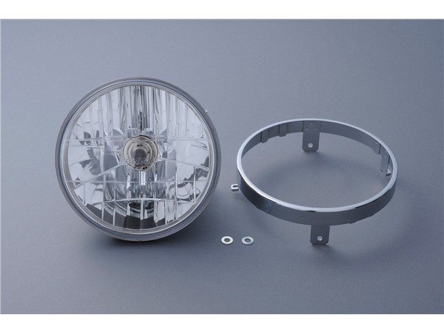 【納期3ヶ月以上】 M-TEC中京 エムテック中京 STANLEY ヘッドライト(クリア)丸型 内リム付/外リムなし FB03|OCC netshop