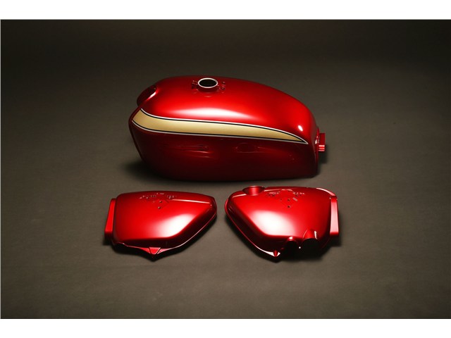【納期3ヶ月以上】 M-TEC中京 エムテック中京 キャンディルビーレッド タンク&SCセット CB750K2 MRS-H75-T9R2