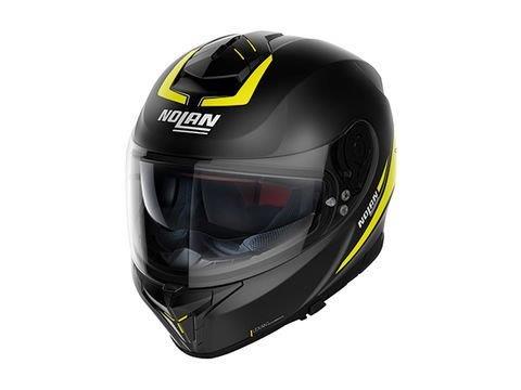 在庫有り DAYTONA デイトナ NOLAN ノーラン 規格：SG規格(MFJ公認) フルフェイスヘルメット 【Mサイズ(57-58cm)】 N80 STAPLE イエロー/55 28980