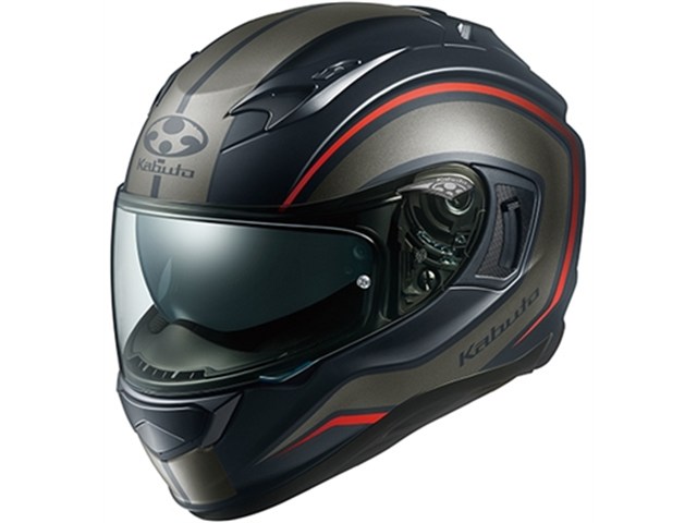 外部倉庫在庫有り OGK オージーケーカブト ヘルメット KAMUI 3 KNACKフラットブラックグレー Lサイズ(59-60)|OCC netshop