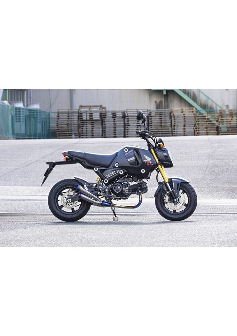 ツインメガホン チタンマフラー GROM(21-22) オーヴァー オーバー OVER レーシング 16-223-23|OCC netshop