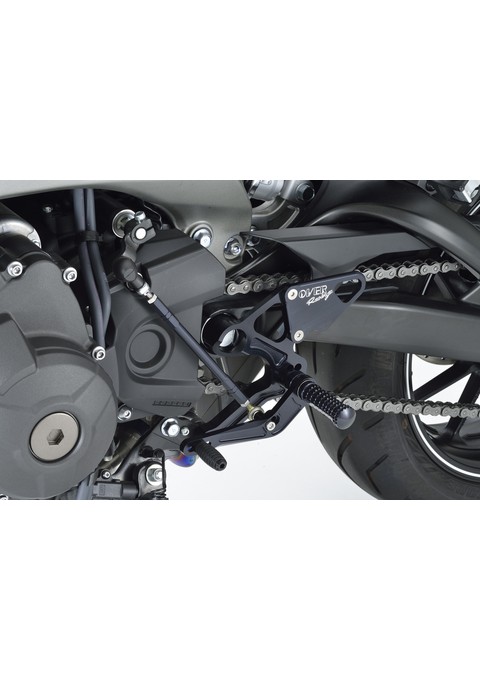 BACK-STEP 4ポジション BLK MT-09(14-16)/XSR900(18-) オーヴァー オーバー OVER レーシング 51-45-01B｜OCC　netshop