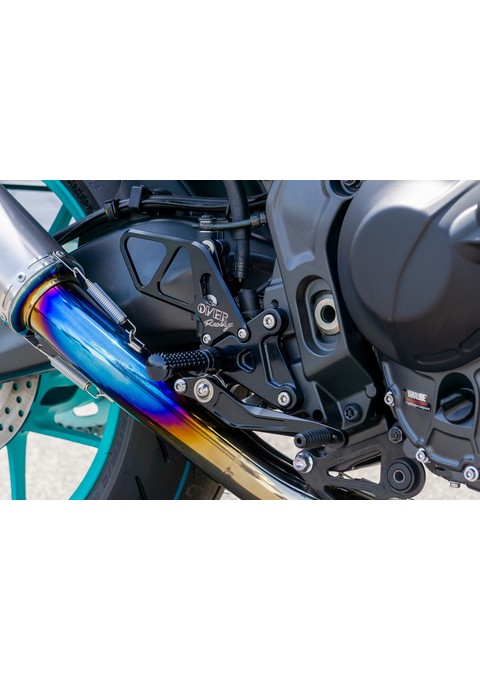 BACK-STEP 2by2ポジション BLK MT-09(21-23) オーヴァー オーバー OVER レーシング 51-452-01B｜OCC　netshop