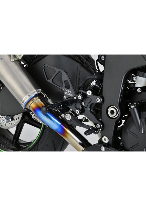 BACK-STEP 4ポジション BLK ZX-6R (24-) オーヴァー オーバー OVER レーシング 51-77-01B