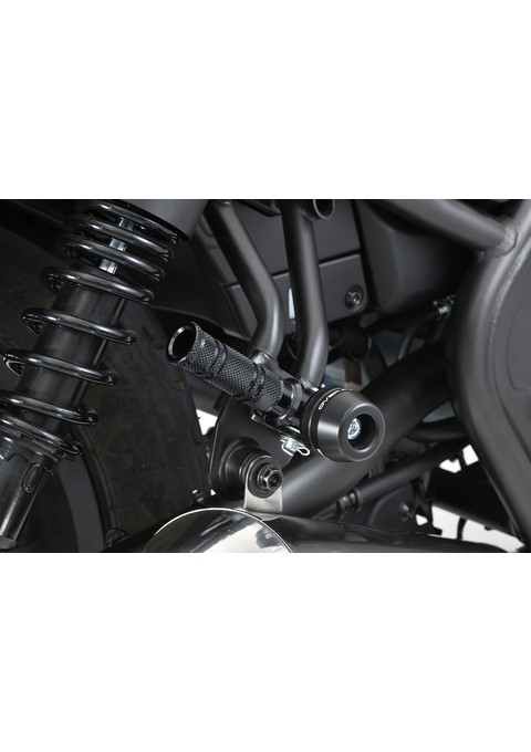 タンデムステップ スライダー BLK Rebel250(17-)/CBR400R(16-) オーヴァー オーバー OVER レーシング 59-13-04B