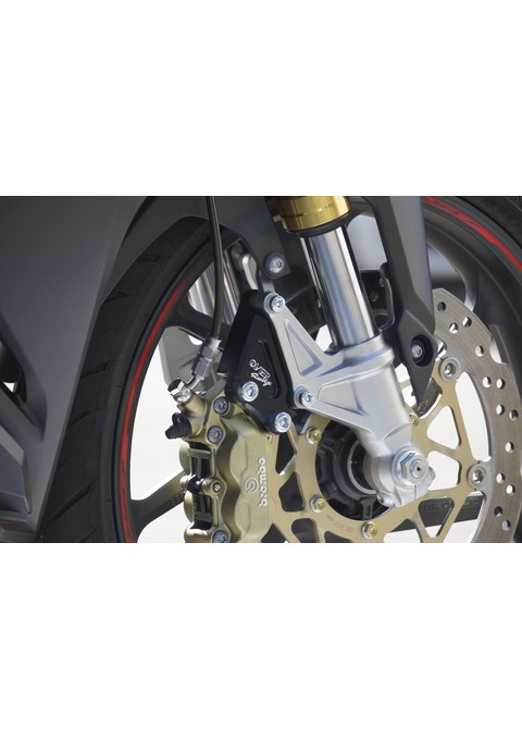Fキャリパーサポート ブレンボ4P用 BLK CBR250RR オーヴァー オーバー OVER レーシング 83-02-11B