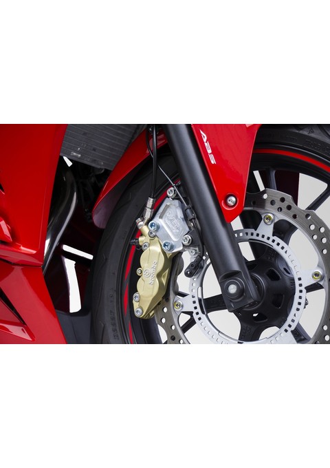 Fキャリパーサポート ブレンボ4P用 BLK CBR400R(16-18)(19-) オーヴァー オーバー OVER レーシング 83-102-11B|OCC netshop