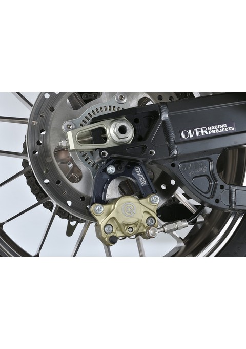 Rキャリパーサポート ブレンボ2P用 ブラック Z900RS オーヴァー オーバー OVER レーシング 83-71-21B