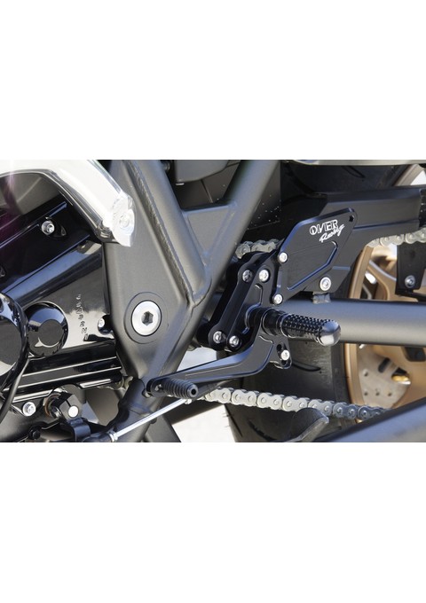 バックステップ 4ポジション TYPE2 BLK ZRX1200DAEG オーヴァー オーバー OVER レーシング 51-811-01B