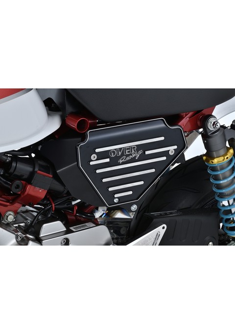 サイドカバーL側 MONKEY125 オーヴァー オーバー OVER レーシング 57-012-01L|OCC netshop