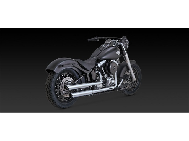 バンスアンドハインズ TwinSlash PCX 3in Slip-on ツインスラッシュ 3インチ スリップオン クローム マフラー SOFTAIL 07-17 16341｜OCC　netshop