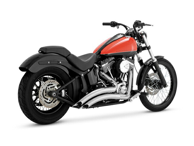 バンスアンドハインズ BigRadius 2-2 PCX ビッグラディウス2-2 クローム マフラー SOFTAIL 86-17 1800-2569