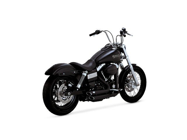 バンスアンドハインズ ShortShots Staggered PCX ショットスタッガード ブラック マフラー DYNA 12-17 1800-2600